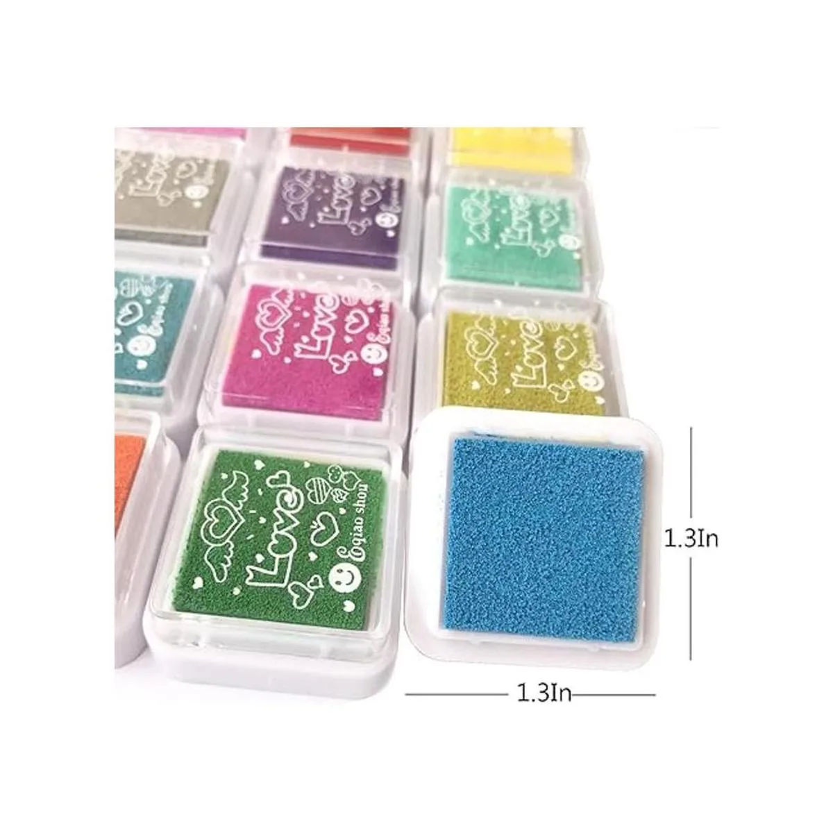 Alled Juego de 24 almohadillas de tinta para dedos_4