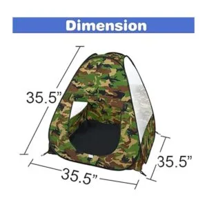Tienda de campaña militar de camuflaje Casa de juegos_5
