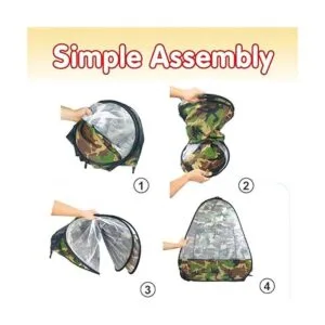 Tienda de campaña militar de camuflaje Casa de juegos_4