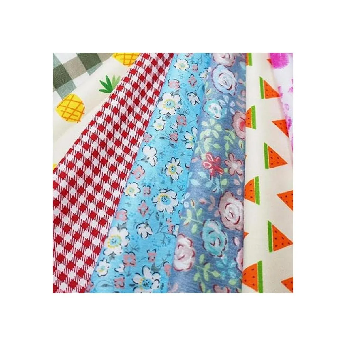 Misscrafts 25 piezas de tela de algodón de 11.8 x 11.8_2