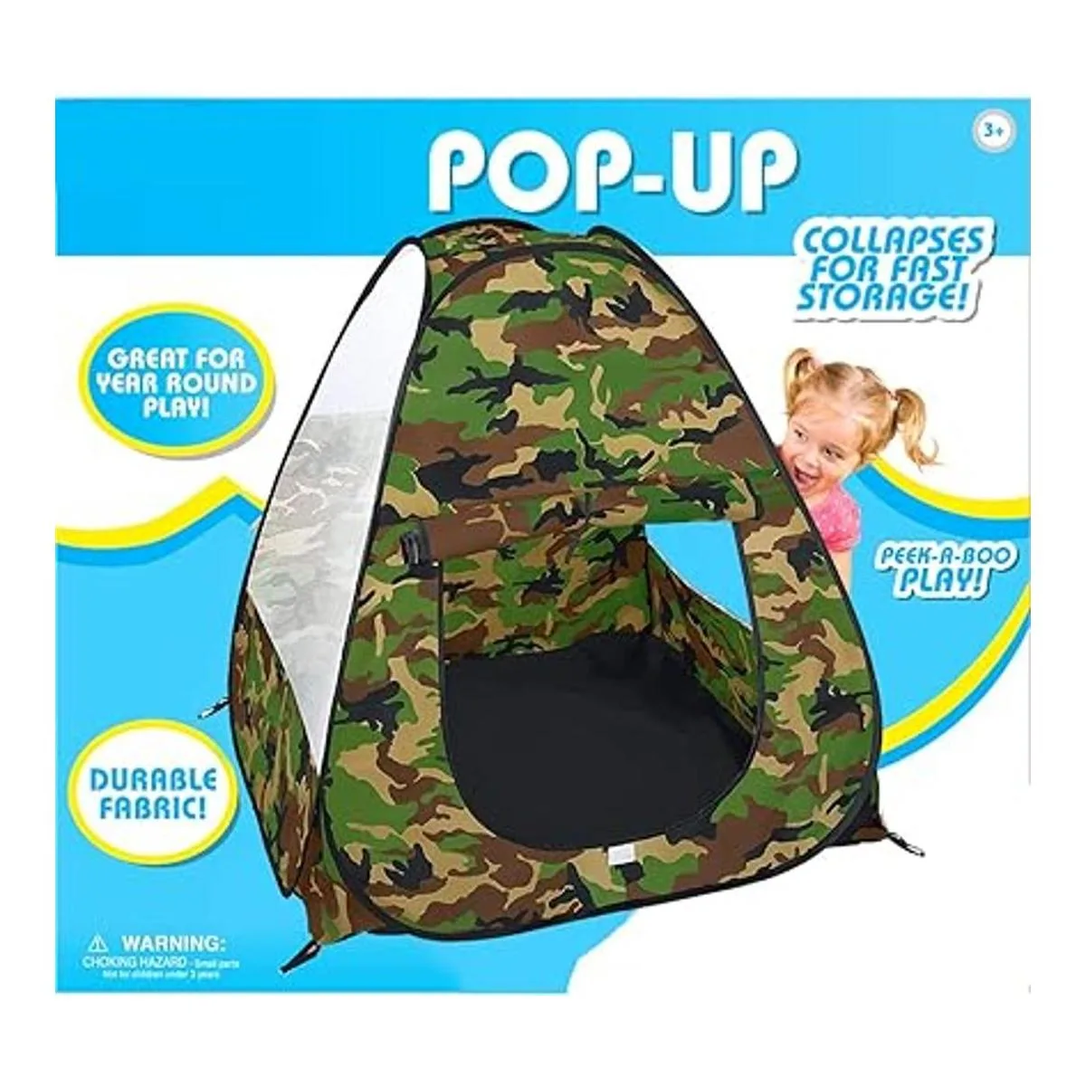 Tienda de campaña militar de camuflaje Casa de juegos_2