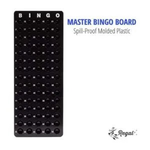Regal Games Juego de bingo de lujo incluye jaula de_6