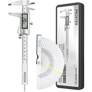 Proster Calibrador digital Vernier de 5.906 in 32_1
