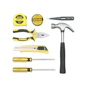 DOWELL pequeño hogar herramienta conjunto 9 piezas general_2