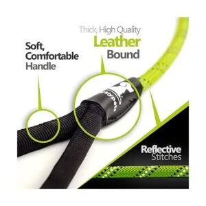 Correa elástica de cuerda resistente para perros grandes y_3