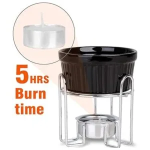 Artestia Juego de 4 calentadores de mantequilla para_6