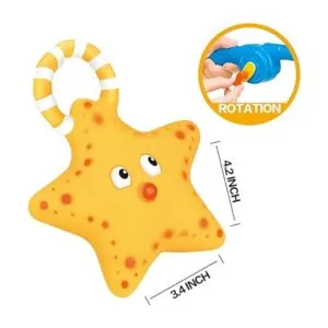 Juguete de baño juguete flotante de pesca y cuchara de_6