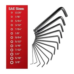 CARBYNE Juego de llaves hexagonales de extremo de bola de_4