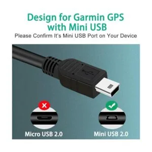 Paquete de 2 cables de alimentación USB de 6 pies para_2