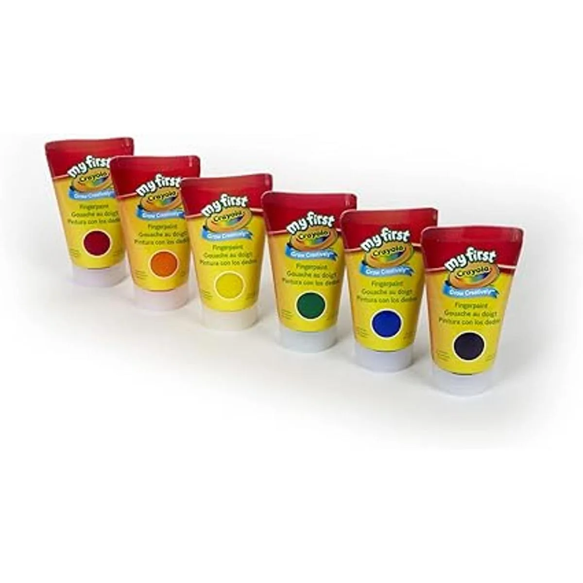 Crayola Pinturas lavables para dedos paquete de 6_4
