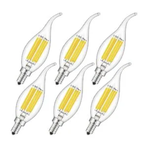 CRLight Bombilla LED de 6 W 3200 K color blanco suave_1