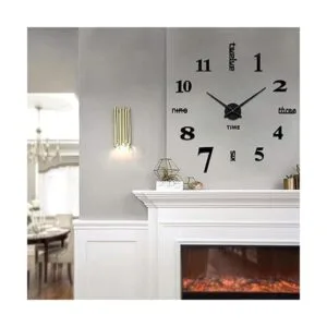 Mintime Reloj de pared moderno sin marco para bricolaje_2