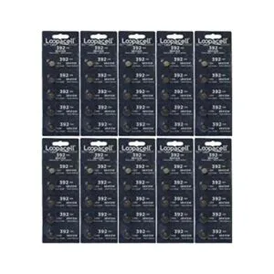 50 LOOPACELL pila de reloj 155 V pilas 392 SR41 W_1