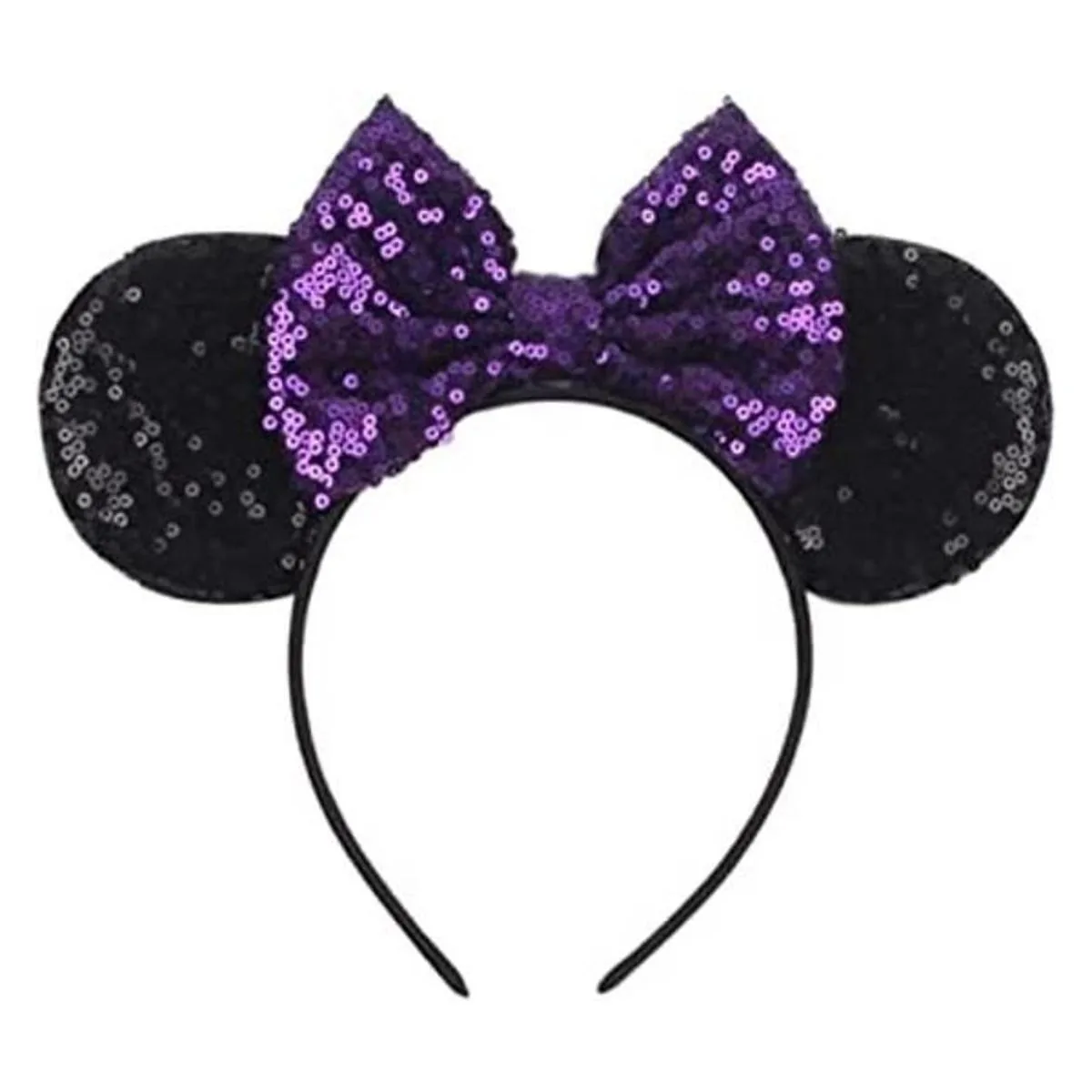 Orejas de Mickey moradas orejas de Mickey brillantes_1