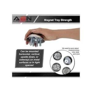 ABN magnético herramienta bandeja redonda 5.5 pulgadas_5