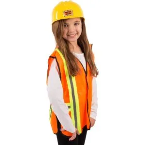 Funny Party Hats Disfraz de trabajador de la construcción_3