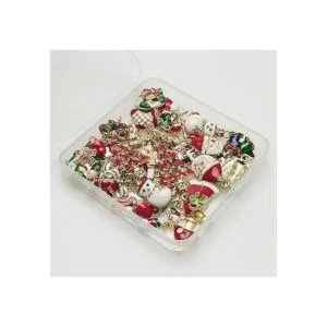 Libiline 38 dijes de Navidad para collares pulseras_2