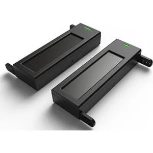 HTZSAFE Sensor fotoeléctrico solar inalámbrico de 2 haces_2