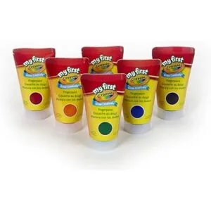 Crayola Pinturas lavables para dedos paquete de 6_3