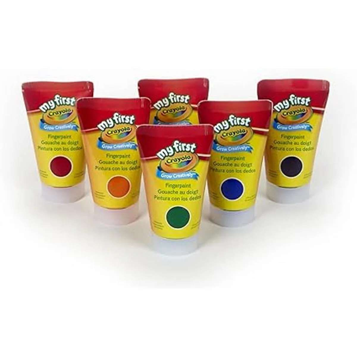 Crayola Pinturas lavables para dedos paquete de 6_3