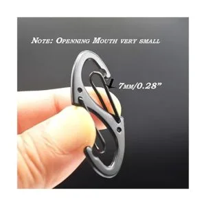 Bytiyar 10 clips pequeños de metal de 1.6 pulgadas 1.614_6