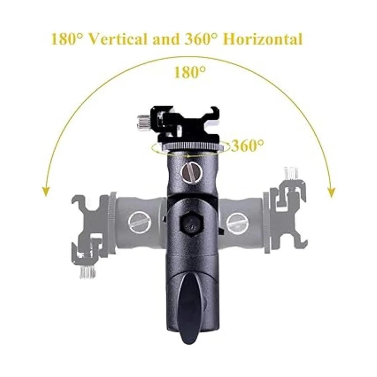 FOTYRIG Soporte de flash para cámara soporte de paraguas_4
