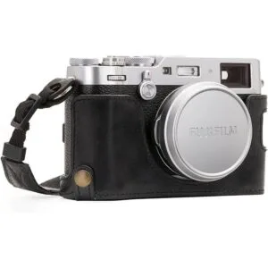 Megagear Fujifilm X100F Ever Ready Funda y correa de piel_1