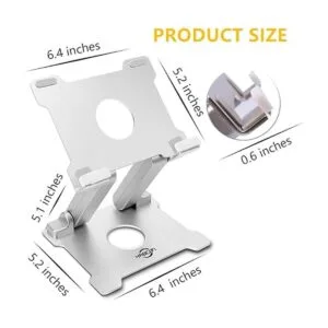 KABCON Soporte para tablet de calidad plegable ajustable_5