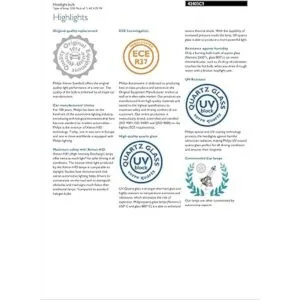 PHILIPS D3S 4300K XenStart Bombilla HID XENON 42403C1 35W_5