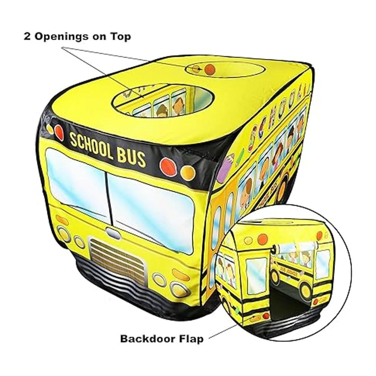 Liberty Imports Tienda de campaña desplegable para niños_2