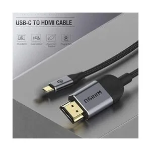 Adaptador de cable USB C a HDMI de 6 pies 4K QGeeM USB_4