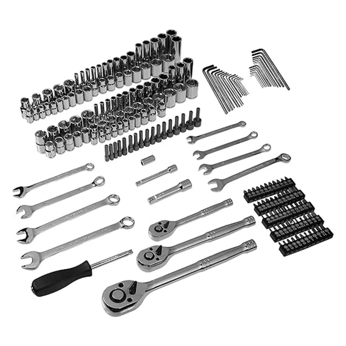 Juego de herramientas de llaves mecánicas con estuche_2