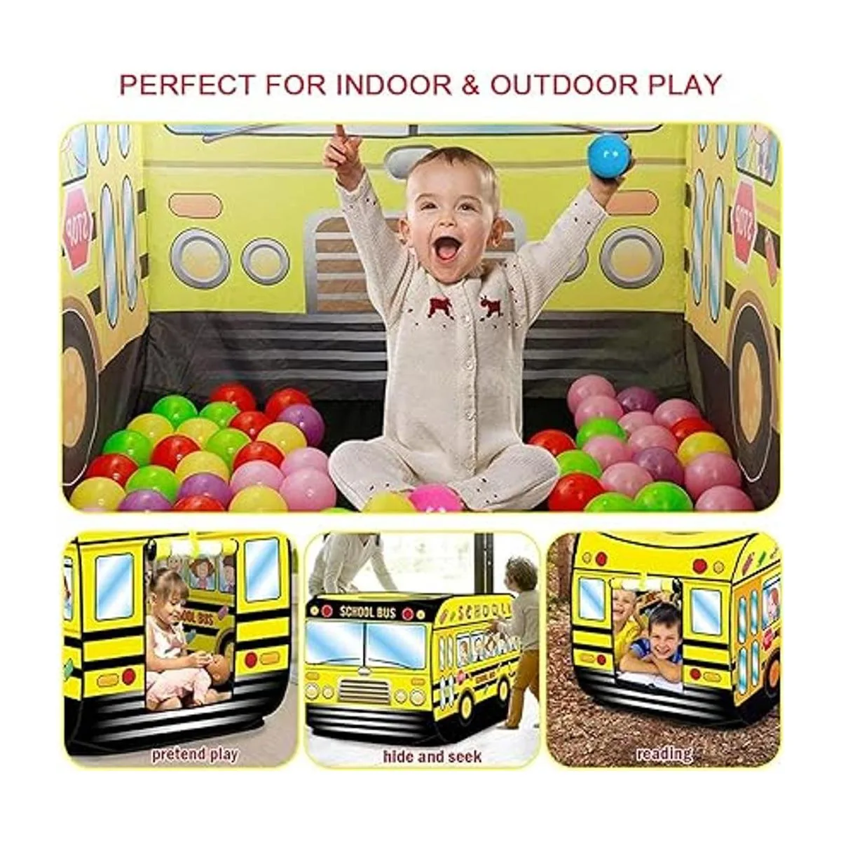 Liberty Imports Tienda de campaña desplegable para niños_6