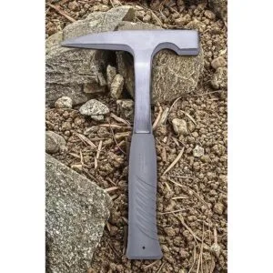 EFFICERE Martillo de púas de roca de acero de 22 onzas con_7