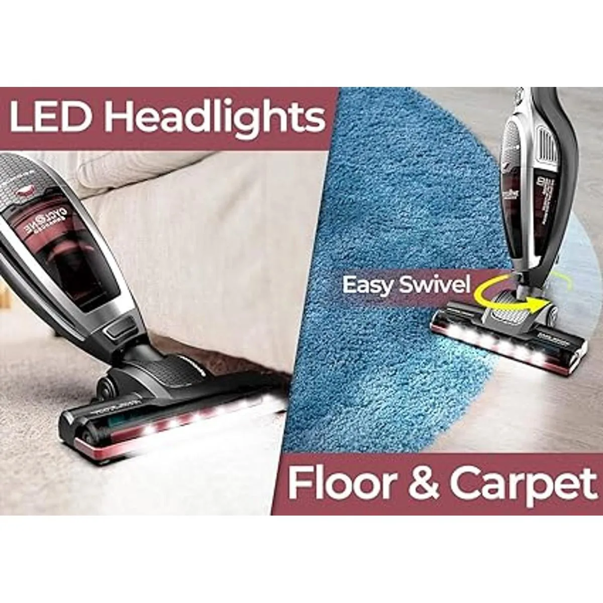 ROOMIE TEC Aspiradora inalámbrica aspiradora de mano 2 en_2