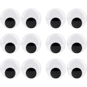 Sunmns Ojos de 2 pulgadas con autoadhesivo paquete de 12_1