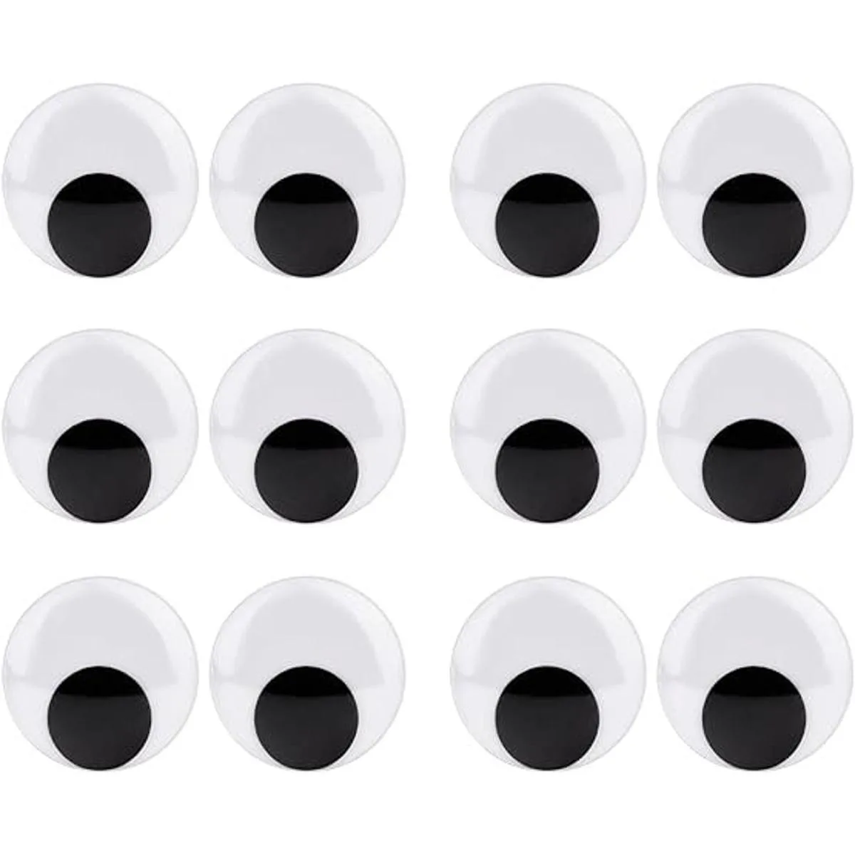 Sunmns Ojos de 2 pulgadas con autoadhesivo paquete de 12_1