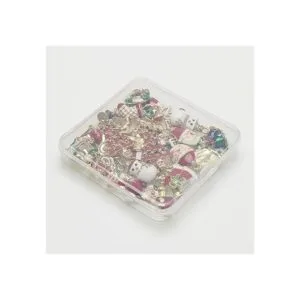 Libiline 38 dijes de Navidad para collares pulseras_6