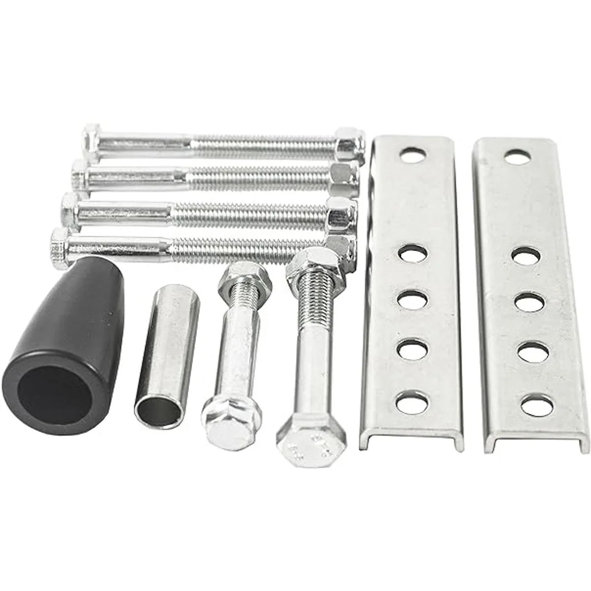 Jeremywell Jack giratorio de remolque doble rueda de 6_2