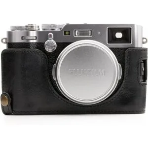 Megagear Fujifilm X100F Ever Ready Funda y correa de piel_5