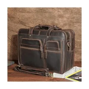 Polare Bolsa de mensajero moderna con tacto retro de 17_6