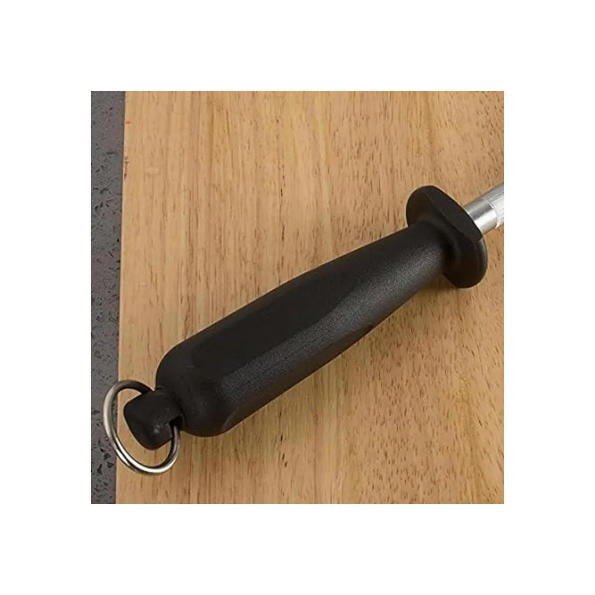 Acero al carbono profesional negro afilador de cuchillos_6