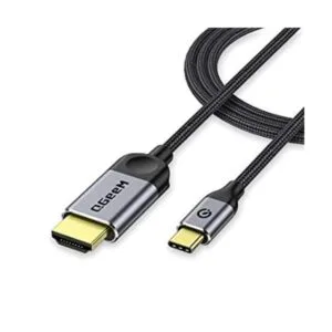 Adaptador de cable USB C a HDMI de 6 pies 4K QGeeM USB_1