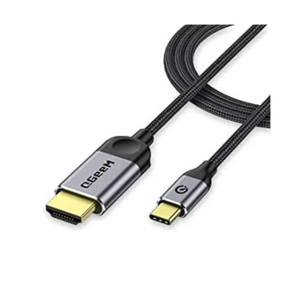 Adaptador de cable USB C a HDMI de 6 pies 4K QGeeM USB_1