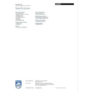 PHILIPS D3S 4300K XenStart Bombilla HID XENON 42403C1 35W_6