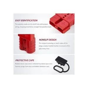 Orion Motor Tech Paquete de 4 conectores de cables kit de_5