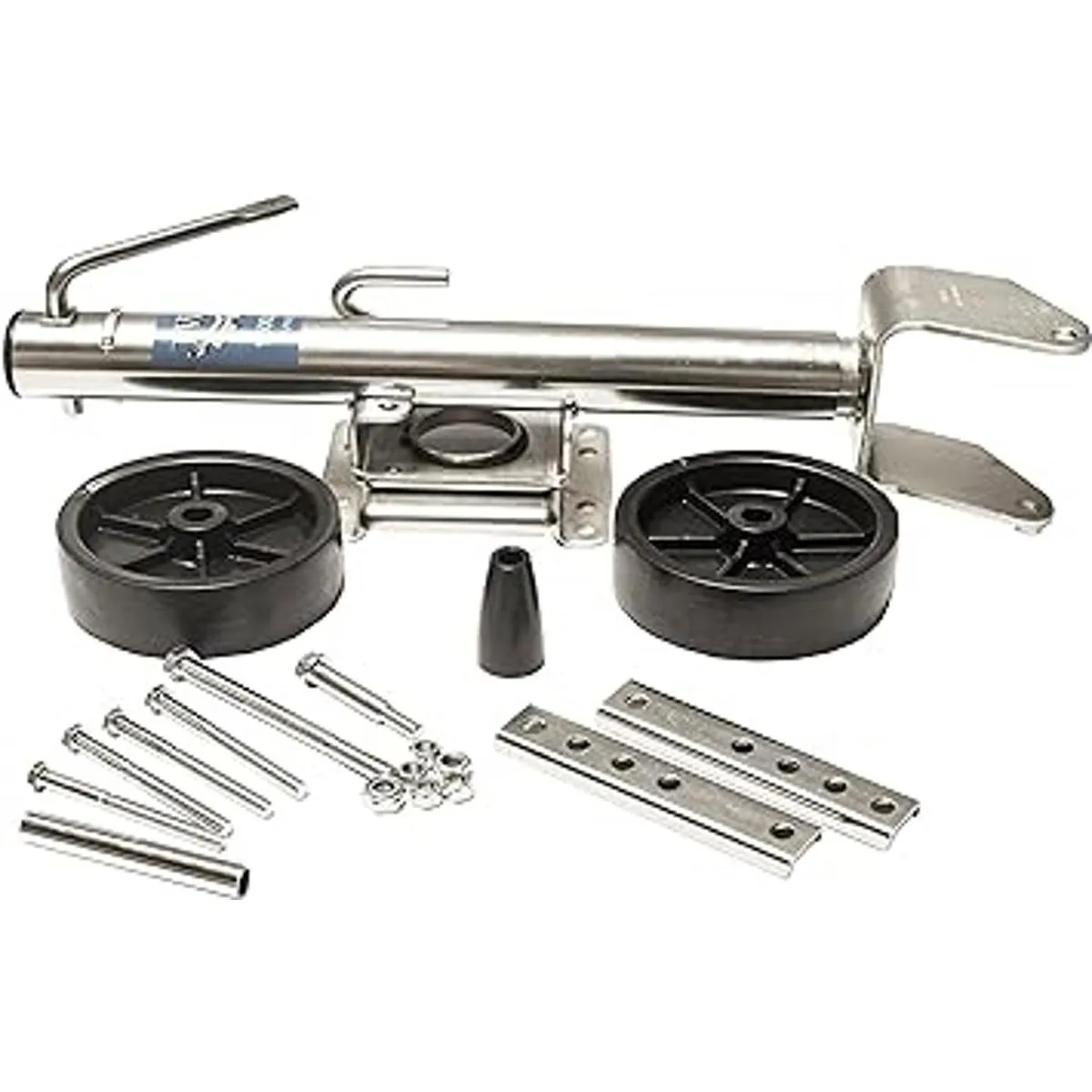 Jeremywell Jack giratorio de remolque doble rueda de 6_4