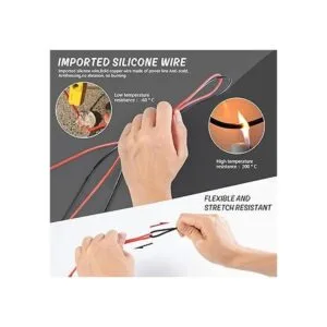 Juego de cables de prueba de multímetros eléctricos con_2