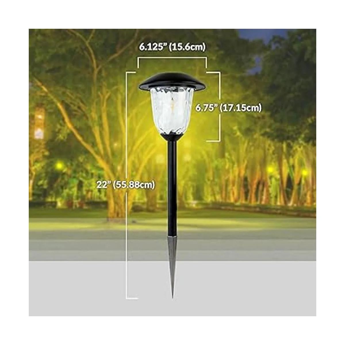 Best Solar Light SOLARPATHF22 10X Brillo 3000K Luz LED_2