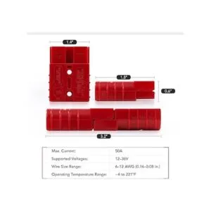 Orion Motor Tech Paquete de 4 conectores de cables kit de_3